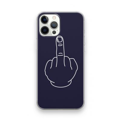 F**k U: iPhone 12 Pro Transparant Hoesje
