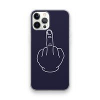F**k U: iPhone 12 Pro Transparant Hoesje
