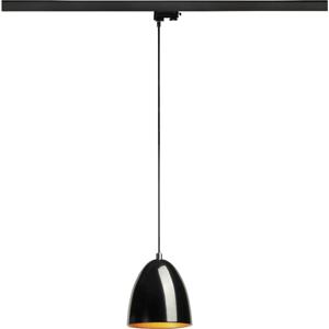 SLV 230V-railsysteem lamp GU10 Zwart, Goud