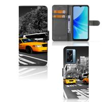 OPPO A77 5G | A57 5G | Flip Cover | New York Taxi