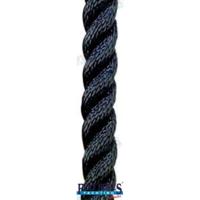 POL1210041716 - ZWART BOVENKANT POLYESTER 16MM. (85M)