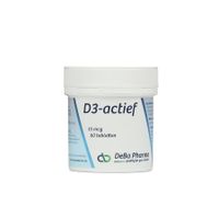 DeBa Pharma D3-actief 600 IU 60 Tabletten - thumbnail