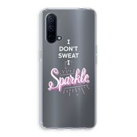 Sparkle quote: OnePlus Nord CE 5G Transparant Hoesje
