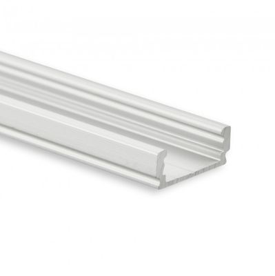 LED profiel PL1 aluminium 200 cm voor LED strip tot 12mm prijs per meter