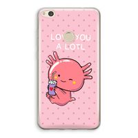 Love You A Lotl: Huawei Ascend P8 Lite (2017) Transparant Hoesje