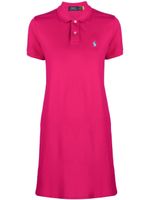 Polo Ralph Lauren robe à logo Polo Pony brodé - Rose