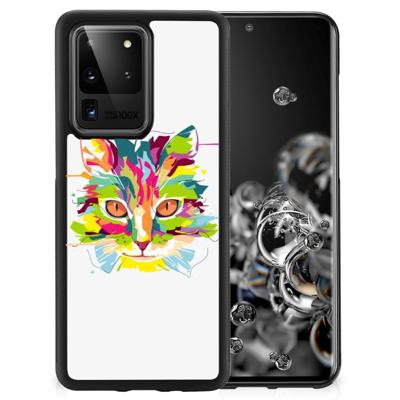 Samsung Galaxy S20 Ultra | Bumper Hoesje | Cat Color