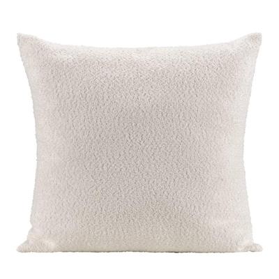 2e Halve Prijs Leen Bakker - Woonkussen Vayen - Off-White - 60x60 Cm - Polyester - Wit