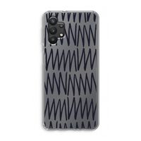 Marrakech Zigzag: Samsung Galaxy A32 5G Transparant Hoesje