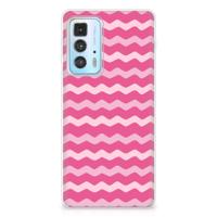 Motorola Edge 20 Pro | TPU bumper | Waves Pink
