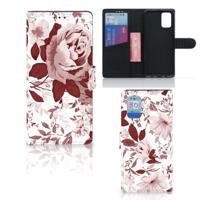 Hoesje Samsung Galaxy A02s | M02s Watercolor Flowers Hoesje Samsung Galaxy A02s | M02s Watercolor Flowers