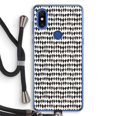 Crazy shapes: Xiaomi Mi Mix 3 Transparant Hoesje met koord