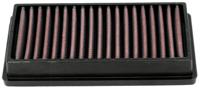 DNA vervangings-luchtfilter replac. air filter black