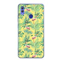 Flamingo party: Honor Note 10 Transparant Hoesje