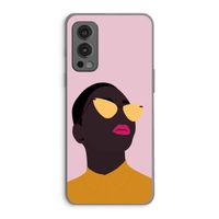 Yellow glasses: OnePlus Nord 2 5G Transparant Hoesje