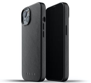 Mujjo Leather Case iPhone 13 Mini zwart