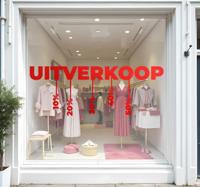 Hangende kortingen korting sticker