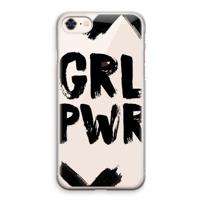 Girl Power #2: iPhone 8 Transparant Hoesje