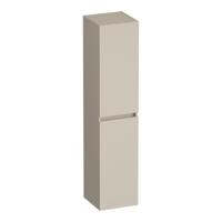 Brauer Joy - Hoge Kast - 160 cm - 2 Deuren - Greeploos - Links of Rechtsdraaiend - Mat Beige