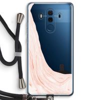 Peach bath: Huawei Mate 10 Pro Transparant Hoesje met koord