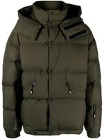 Moncler Grenoble doudoune à appliqué logo - Vert - thumbnail