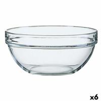 Saladekom Luminarc Transparant Glas (23 x 11 cm) (6 Stuks)