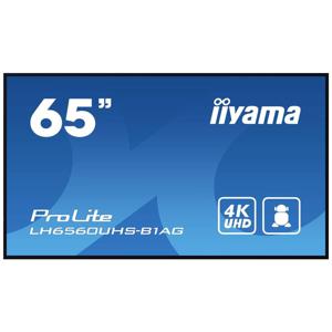 iiyama LH6560UHS-B1AG beeldkrant Digitaal A-kaart 165,1 cm (65") LED Wifi 500 cd/m² 4K Ultra HD Zwart Type processor Android 11 24/7