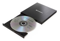 Verbatim External Ultra HD 4K Externe Blu-ray brander 4K-video-ondersteuning Retail USB-C USB 3.2 (Gen 1) Zwart - thumbnail