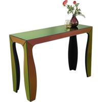 Veelkleurige Kunststof Console Tafel 110x38cm - Bijzettafel