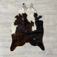 Kleine koeienhuid bruin wit zwart (Normandiër) 90x60cm Kleine koeienhuid bruin wit zwart (Normandiër) 90x60cm