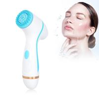 CNaier AE-868 batterij-aangedreven silicone ultrasone trillingen gezicht huidverzorging elektrische Facial Cleanser (blauw)