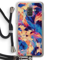 Tuesday Night: Samsung Galaxy A8 (2018) Transparant Hoesje met koord