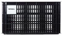 Gerecyclede fietskrat Basil Crate L 40.0 liter 39 x 49 x 26 cm - black