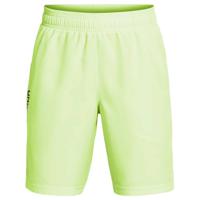 Under Armour Woven Wordmark Trainingsbroekje Kids Groen - thumbnail