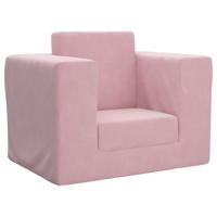 Kinderslaapbank zacht pluche roze Kinderslaapbank zacht pluche roze
