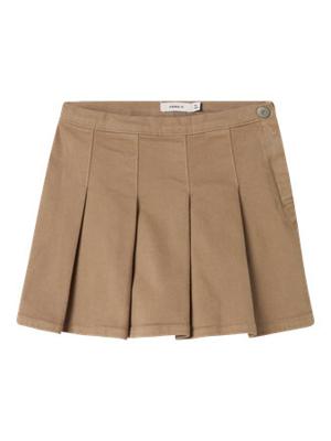 Name it winter rok meisjes - grijs - NkfRose