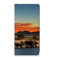 Motorola Edge 40 Pro | Hoesje maken | Olifanten