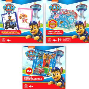 Games PAW Patrol - Spelbundel met Jumbo kaarten - Pop-Up spel en 24-delige puzzel