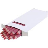 EDU3 Edu jumbo kleurpotlood, dikte 10 mm, vulling 6,25 mm, rood, 12 stuk/ 1 doos