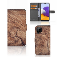 Samsung Galaxy A22 4G | M22 Book Style Case Tree Trunk