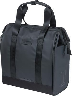 Basil grand tarpaulin fietsshopper zwart
