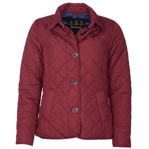 Damesjas Forth Quilt garnet/tempest blue tartan