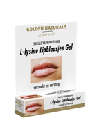 Golden Naturals L-Lysine+ lipblaasjes gel tube 15 Milliliter