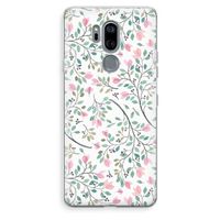 Sierlijke bloemen: LG G7 Thinq Transparant Hoesje