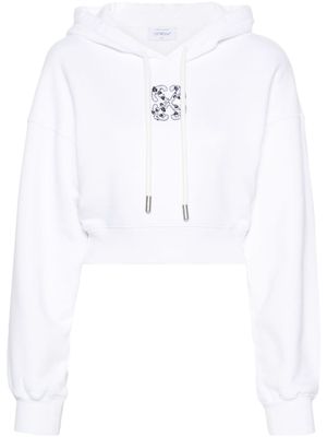 Off-White hoodie à motif Arrows - Blanc