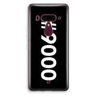#9000: HTC U12+ Transparant Hoesje