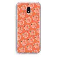 Just peachy: Samsung Galaxy J3 (2017) Transparant Hoesje