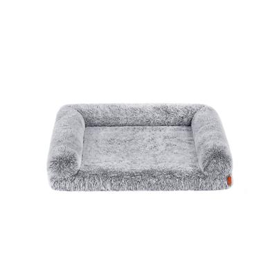 FluffyHug hondenmand met afneembare hoes, XL (106 x 80 x 23 cm) / Ombré-Grau