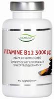 Nutrivian Vitamine B12 methylcobalamine 3 mg 60 Zuigtabletten