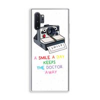 Smile: Samsung Galaxy Note 10 Plus Transparant Hoesje